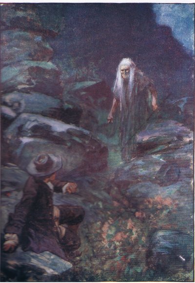 All This While the Fearful Woman Was Coming Near, from Lorna Doone, 1921 by Gordon Frederick Browne
